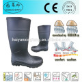 Knee High PVC Natural Rubber Gumboots "Goodluck Safety" Boots